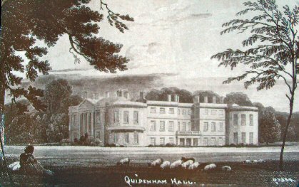 18th Century view of Quidenham Hall